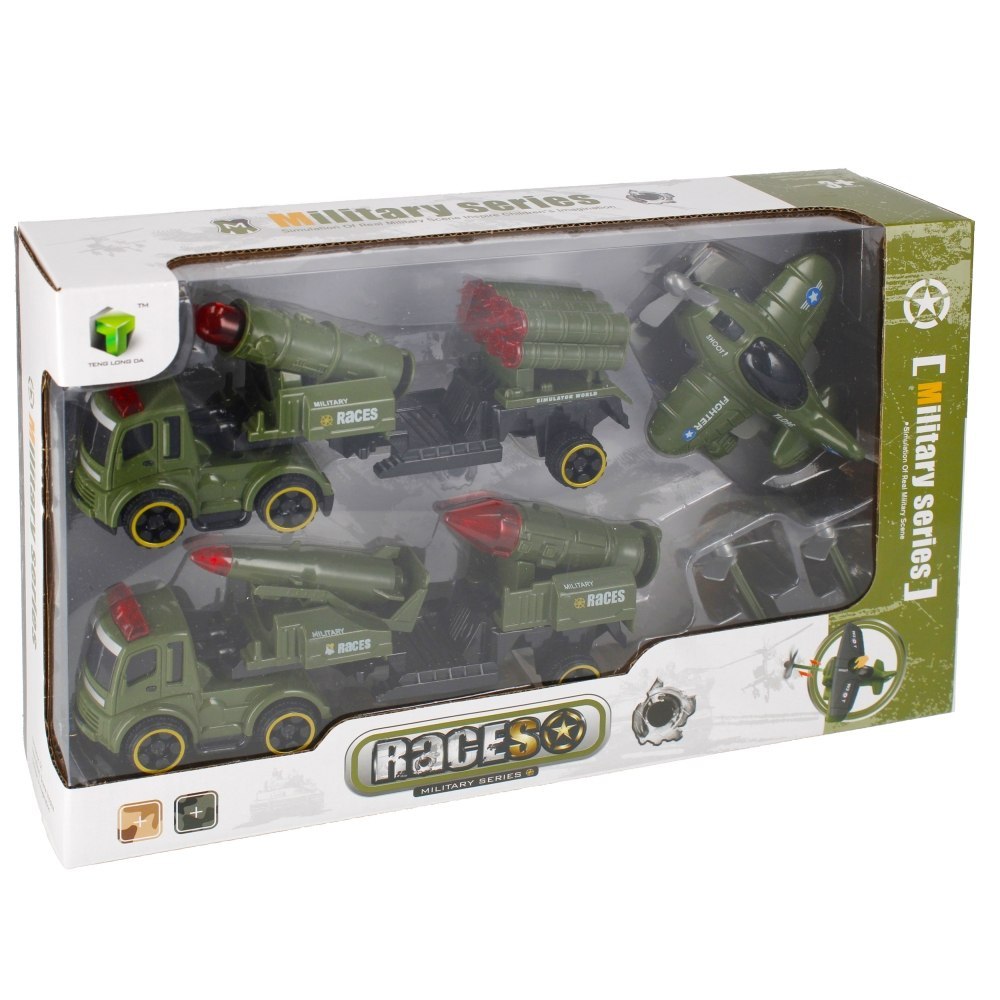 MILITARY CAR WITH ACCESSORIES MEGA CREATIVE 441684